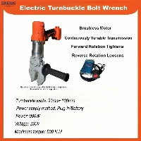 500N.m gwo koupl elektrik turnbuckle kle|Motè Brushless|Ploge-nan/Batri